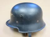 WW2 German Luftschutz Helmet - RARE VARIATION - Named - 6 of 14