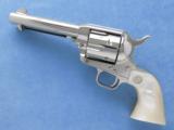 Colt Single Action Army, Pearl Grips, Cal. .44 Special, 4 3/4 Inch Barrel, Nickel - 2 of 8