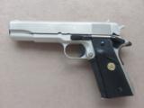 Factory 2-Tone Colt 70 Series 1911 MkIV .45 ACP Pistol in Electroless Nickel/Blue *SALE PENDING - 2 of 25