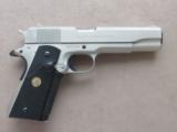 Factory 2-Tone Colt 70 Series 1911 MkIV .45 ACP Pistol in Electroless Nickel/Blue *SALE PENDING - 7 of 25