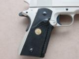 Factory 2-Tone Colt 70 Series 1911 MkIV .45 ACP Pistol in Electroless Nickel/Blue *SALE PENDING - 11 of 25