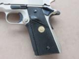 Factory 2-Tone Colt 70 Series 1911 MkIV .45 ACP Pistol in Electroless Nickel/Blue *SALE PENDING - 6 of 25