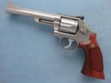 Smith & Wesson Model 66 Combat Magnum, Cal. .357 Magnum, 6 inch barrel, Stainless steel - 7 of 7