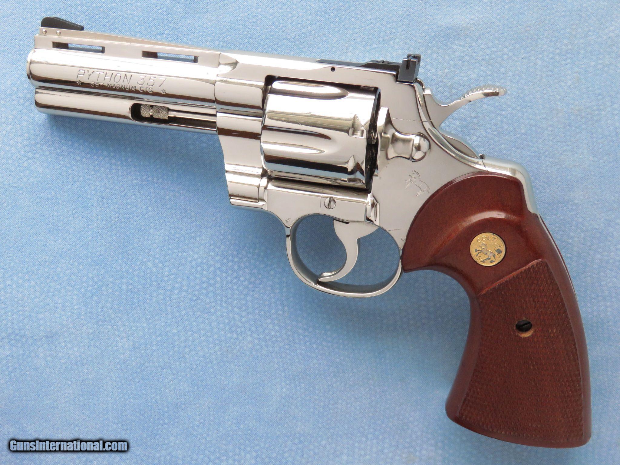 357 Magnum, 4 Inch Barrel.