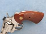 Colt Python, Nickel, Cal. .357 Magnum, 4 Inch Barrel - 4 of 6