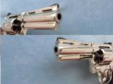 Colt Python, Nickel, Cal. .357 Magnum, 4 Inch Barrel - 6 of 6