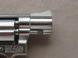 1977 Smith & Wesson Model 15-3 .38 Spl. w/ 2" Barrel Factory Nickel Finish ** K-38 Combat Masterpiece ** - 3 of 25
