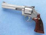 Smith & Wesson Model 686 Distinguished Combat Magnum, Cal. .357 Magnum, 6 Inch Barrel, Patridge Target Front Sight - 1 of 8
