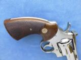 Colt Python, 4 Inch Nickel with Box, Cal. .357 Magnum - 6 of 11