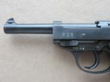 WW2 1943 Spreewerke CYQ P-38 9mm Pistol
** Excellent! ** - 4 of 25