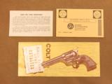 Colt Single Action Army, 2nd Generation, Cal. .357 Magnum, 4 3/4 Inch Barrel, Boxed - 12 of 12