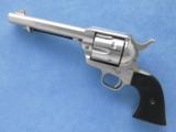 Colt Single Action Army, 1st year 2nd Generation, Cal. .38 Special. 5 1/2 Inch Barrel, Factory Nickel Plated, All Original - 10 of 10