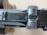 WW2 1940 Mauser 42 Code Luger w/ Matching Magazine
REDUCED! - 12 of 25