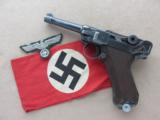 WW2 1940 Mauser 42 Code Luger w/ Matching Magazine
REDUCED! - 1 of 25