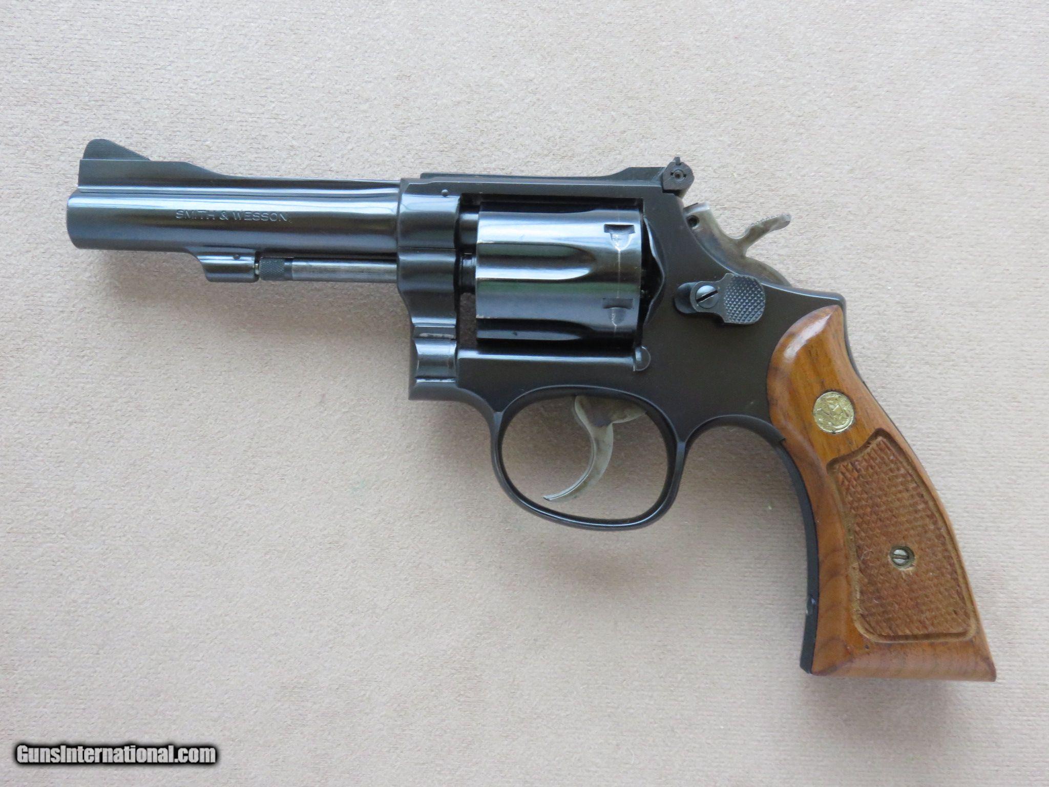 1980 Smith & Wesson Model 15-4 Combat Masterpiece .38 Special SOLD