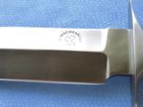 O'Machearley Sheath Knife with Tooled Leather Sheath - 5 of 12