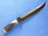 O'Machearley Sheath Knife with Tooled Leather Sheath - 3 of 12