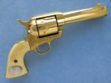 English Cased, Engraved Colt 45 Single Action Army, 1st Generation, 1907 Vintage - 4 of 16