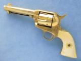 English Cased, Engraved Colt 45 Single Action Army, 1st Generation, 1907 Vintage - 14 of 16