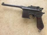 Mauser " Broomhandle ", Cal. .30 Mauser, Standard Wartime Commercial
SOLD - 9 of 10