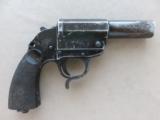 WW2 German Walther "AC41" Model 1928 Flare Pistol for 26.5mm Flares - 5 of 22