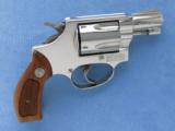 Smith & Wesson Model 36, Nickel Finished, Cal. .38 Special, 1989 Manufacture - 8 of 11