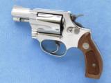 Smith & Wesson Model 36, Nickel Finished, Cal. .38 Special, 1989 Manufacture - 7 of 11