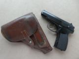 1962 East German Ernst Thaelmann Model PM Makarov Pistol & Holster Rig
***Beautiful & Scarce!*** - 1 of 25