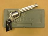 Ruger Super Blackhawk Hunter, Cal. .44 Magnum, Satin Stainless, 7 1/2 Inch Barrel, Scope Rings & Integral Mounts - 9 of 11