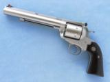 Ruger Super Blackhawk Hunter, Cal. .44 Magnum, Satin Stainless, 7 1/2 Inch Barrel, Scope Rings & Integral Mounts - 3 of 11