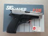 1990 Sig Sauer P226 Nickel Slide 9mm West German
** Minty Unfired in Box! **
SOLD - 25 of 25