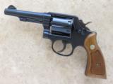 Smith & Wesson Model 10, Cal. .38 Special, 4 Inch Pinned Barrel, Blue Finished, As New - 8 of 9