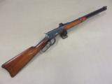 Winchester Model 1892 Saddle Ring Carbine, Cal. .38-40 WCF, 1911 Vintage, Very Nice - 6 of 25