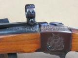 Custom Engraved 1978 Vintage Ruger No.1 Rifle in .30-06 Caliber w/ Matching Custom Scope Rings SOLD - 12 of 25