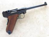 Interarms "Swiss-Style" Mauser Luger, Cal. 7.65 Para. (.30 Luger), 6 Inch Barrel, 1970's Production SOLD - 9 of 12