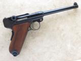 Interarms "Swiss-Style" Mauser Luger, Cal. 7.65 Para. (.30 Luger), 6 Inch Barrel, 1970's Production SOLD - 3 of 12