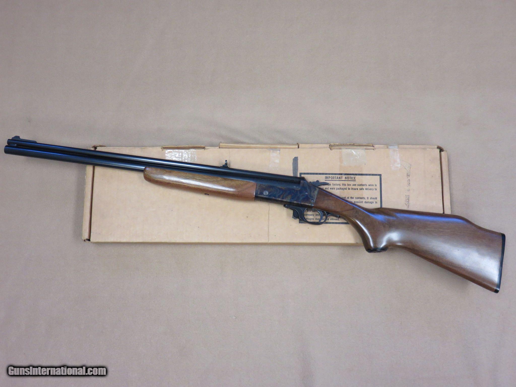 1980's Savage Model 24-D Deluxe in .22 Magnum & 20 Gauge w/ Origin...