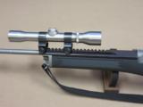Chief AJ Tuned Ruger Stainless Mini-14 Ranch Rifle Custom w/ Stainless Weaver Micro Trac 6X Scout Scope - 9 of 25