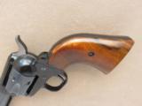 Colt Single Action Frontier Scout (F Suffix), Cal. .22 LR, Blue Finish, 4 3/4 Inch Barrel, 1961 Vintage
SOLD - 4 of 8