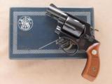 Smith & Wesson Model 36, Cal. .38 Special, with Box, 2 Inch Barrel, Blue - 1 of 12
