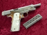 Colt "El Cen" .38 Super 1911 Custom Shop Pistol in Bright Stainless-- Beautiful Pistol!!! - 19 of 25