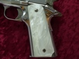 Colt "El Cen" .38 Super 1911 Custom Shop Pistol in Bright Stainless-- Beautiful Pistol!!! - 2 of 25