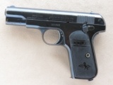 Colt Model 1903 Pocket Type III, Cal. .32 ACP, Fire Blue Finish, 1911 Vintage SOLD - 1 of 8