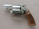 1971 Smith & Wesson Model 36 Chief's Special .38 Spl Revolver in Nickel Finish - 1 of 25
