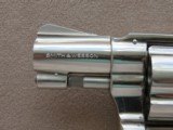 1971 Smith & Wesson Model 36 Chief's Special .38 Spl Revolver in Nickel Finish - 3 of 25