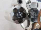 1971 Smith & Wesson Model 36 Chief's Special .38 Spl Revolver in Nickel Finish - 21 of 25