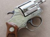 1971 Smith & Wesson Model 36 Chief's Special .38 Spl Revolver in Nickel Finish - 22 of 25