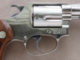 1971 Smith & Wesson Model 36 Chief's Special .38 Spl Revolver in Nickel Finish - 6 of 25