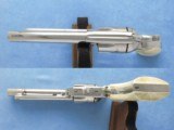 Colt Single Action Army, 1960 Manufacture, Cal. 45 LC, 5 1/2 Inch Barrel, Nickel plated - 4 of 7