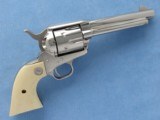 Colt Single Action Army, 1960 Manufacture, Cal. 45 LC, 5 1/2 Inch Barrel, Nickel plated - 3 of 7